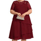 🌸Women's Elegant Plus Size Tiered Dress