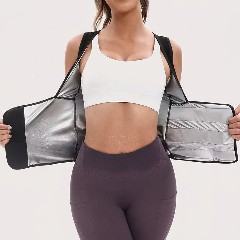 💦 Turn Up the Sweat | Women's Thermal Compression Workout Shaper