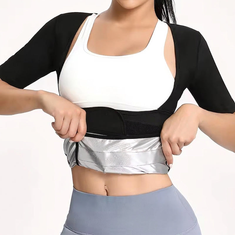 💦 Turn Up the Sweat | Women's Thermal Compression Workout Shaper