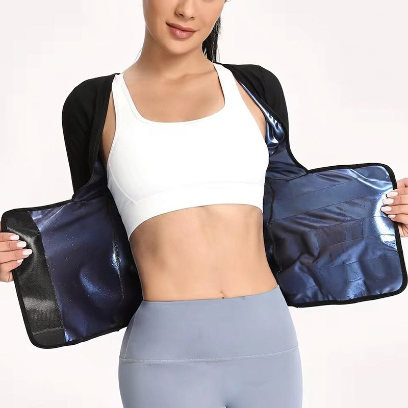 💦 Turn Up the Sweat | Women's Thermal Compression Workout Shaper