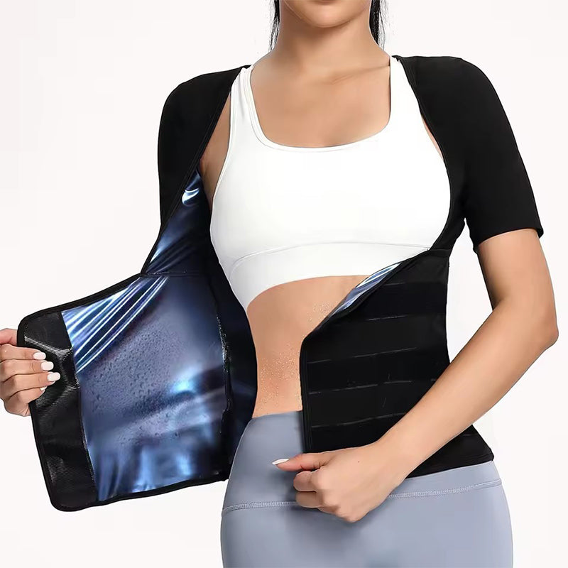💦 Turn Up the Sweat | Women's Thermal Compression Workout Shaper