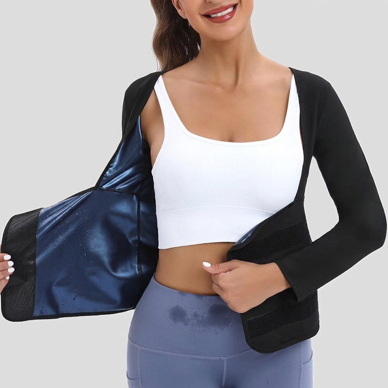 💦 Turn Up the Sweat | Women's Thermal Compression Workout Shaper