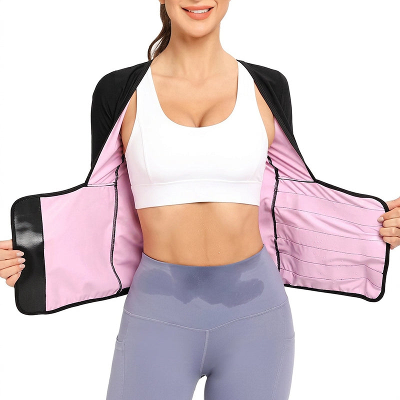 💦 Turn Up the Sweat | Women's Thermal Compression Workout Shaper