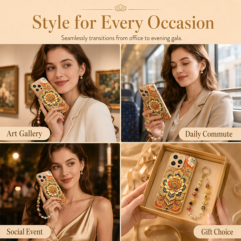 Chinese Mandala Style Phone Cover