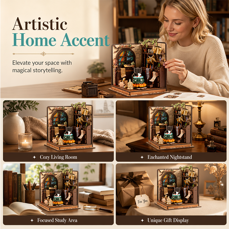 ⌛Limited-Time Offer-DIY Miniature Wooden House Kit