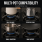 ⌛Limited-Time Offer-4-Prong Cast Iron Wok Support Stand