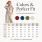 Women's Short Sleeve Top & Wide-Leg Pants Set