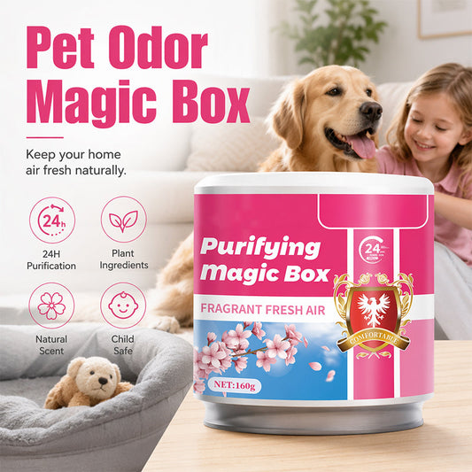 Pet Odor Eliminator Gel 160g Purifying Magic Box