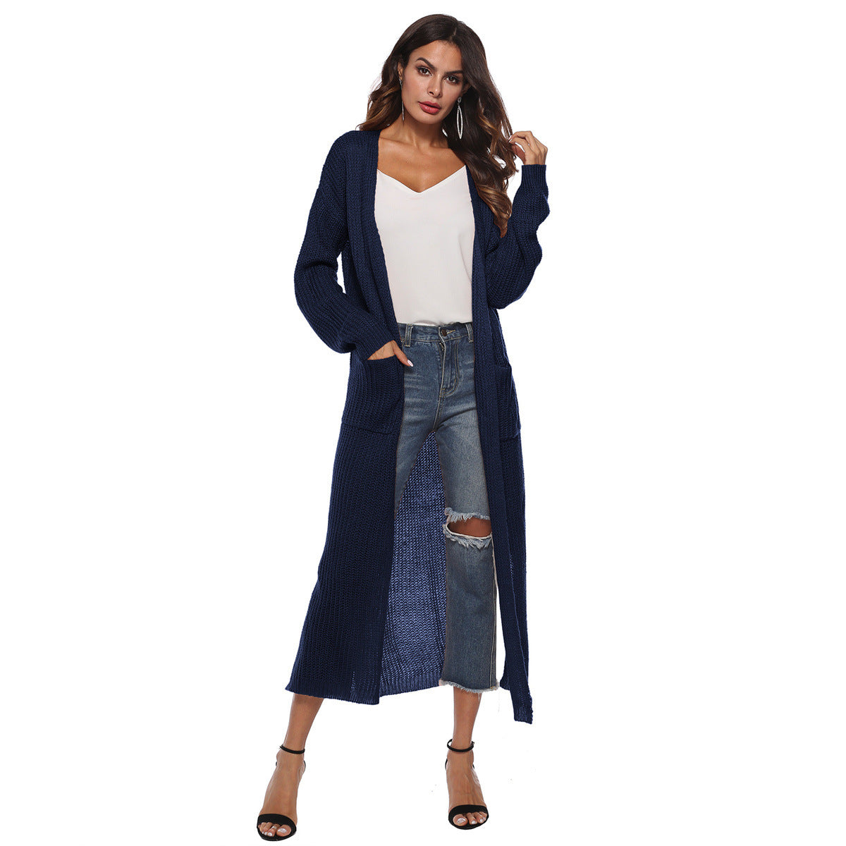 Autumn Long Sleeve Loose Cardigan