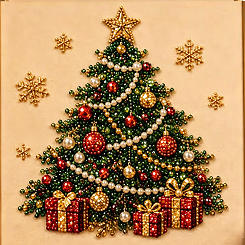 🎄🎊Christmas Special 50% Off! 🎅Boost your Christmas atmosphere! 🦌Favorite for DIY lovers!💎DIY Christmas Pearl Art Kit