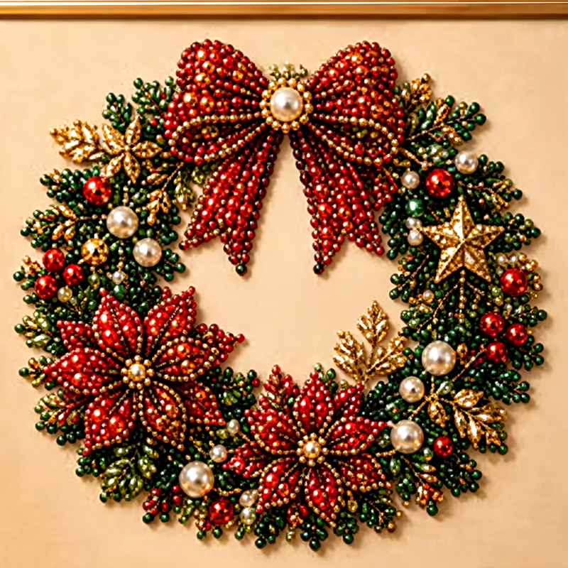 🎄🎊Christmas Special 50% Off! 🎅Boost your Christmas atmosphere! 🦌Favorite for DIY lovers!💎DIY Christmas Pearl Art Kit