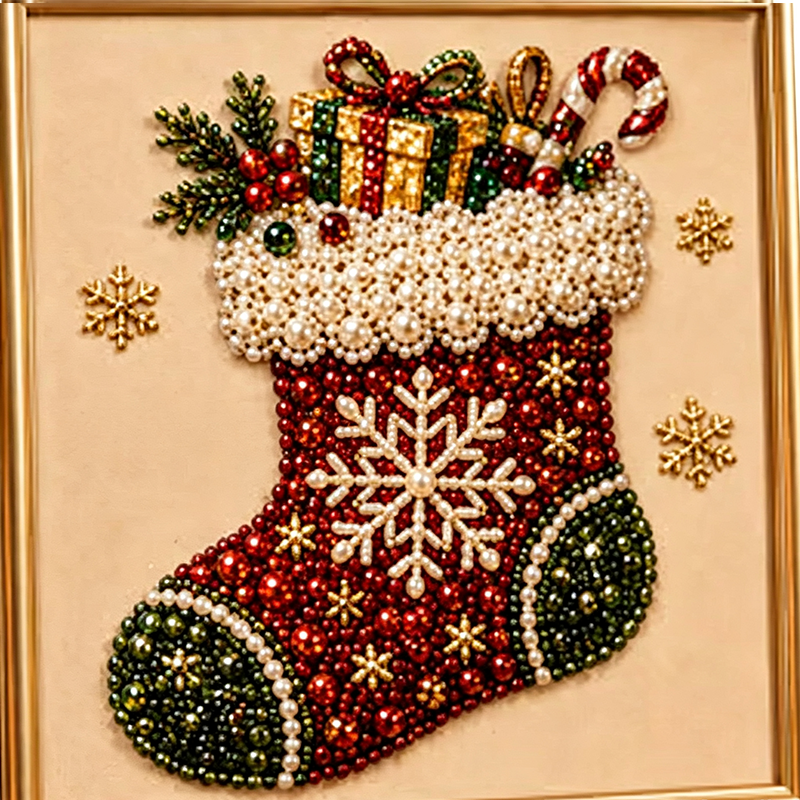 🎄🎊Christmas Special 50% Off! 🎅Boost your Christmas atmosphere! 🦌Favorite for DIY lovers!💎DIY Christmas Pearl Art Kit