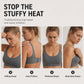 🔥 2026 Fresh Drops | Flat 50% OFF Today! 💸💖Women's Hollow Mesh Push Up Sports Bra