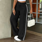 ☀️👖Seasonal Style - High-Rise Drawstring Pants – Breezy Comfort & Easy Pairing for Any Casual Look