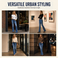 ⏰Last Day Sale 50% Off💃Women High Waisted Distressed Flare Jeans
