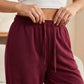 Women's Casual Wide-Leg Sweatpants with Drawstring