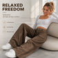 Women’s Casual Relaxed Fit Wide-Leg Pants