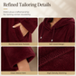 ❄️ Cozy Winter Comfort | Women's Plush Hooded Maxi Lounge Dress