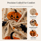 💖Black Friday Mega Deal – 50% off!💖🎃 Latest Design | Women's Halloween Pumpkin-Print Batwing Knit Sweater