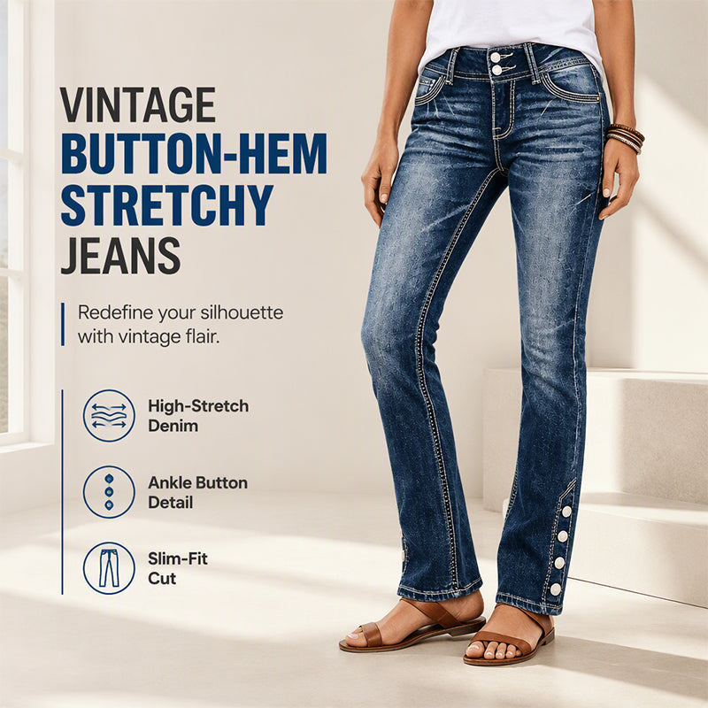 ✨New Arrivals & Special Offers-Women's Slim Fit Stretchy Jeans