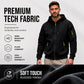 🍂 Practical Everyday Style | Men's Full-Zip Hooded Cargo Jacket ⚡