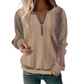 🍂 New Arrival ✨ Women’s Half-Zip Cable Knit Sweater – Elegant Warmth For Everyday Style 🤍