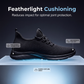 👟 Light on Your Feet | Men's Breathable 3D-Knit Slip-On Running Shoes