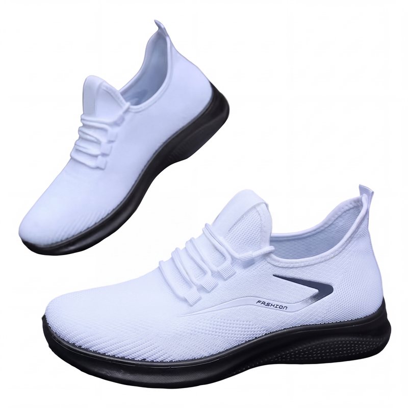 👟 Light on Your Feet | Men's Breathable 3D-Knit Slip-On Running Shoes