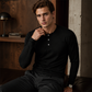 ✨Men's Casual Henley Neck Long Sleeve Shirt