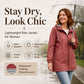 🌧️ Ready When the Weather Turns⚡️Women's Waterproof Hooded Outdoor Jacket