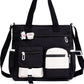 Cute Messenger Bag for Teen Girls with 2 Badges