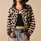 🐆 Statement Print, Cozy Layers | Women's Leopard Print Cardigan ⚡