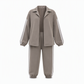 ⏰ Last Day Sale 57% Off | Women's Oversized Shirt & Side-Stripe Jogger 2-Piece Set