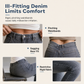 👖 Waist-Defining Fit, Longer-Looking Legs | Women's High-Rise Seamed Wide-Leg Jeans