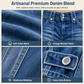 👖 Waist-Defining Fit, Longer-Looking Legs | Women's High-Rise Seamed Wide-Leg Jeans