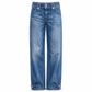 👖 Waist-Defining Fit, Longer-Looking Legs | Women's High-Rise Seamed Wide-Leg Jeans