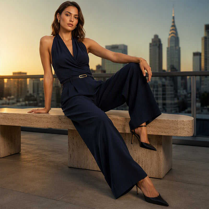 🌸 New Arrival | Women's High-Waisted Relaxed Wide-Leg Pants
