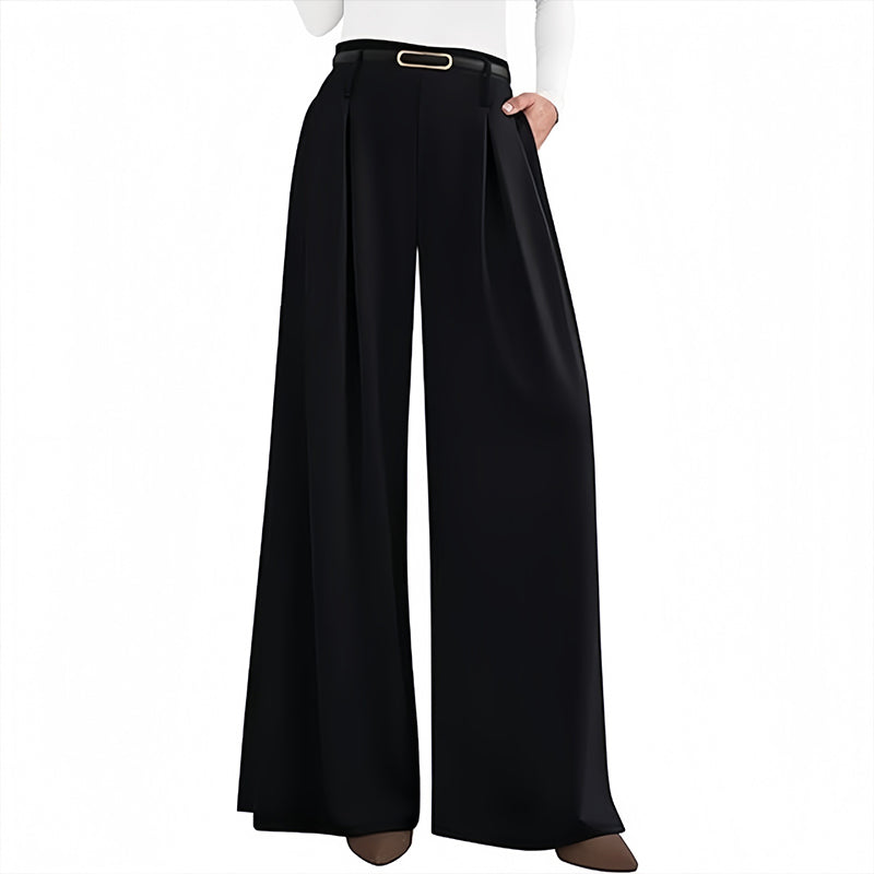 🌸 New Arrival | Women's High-Waisted Relaxed Wide-Leg Pants