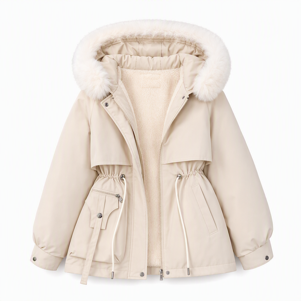 ⚡ Free Shipping⚡Women's Winter Faux Fur Padded Parka