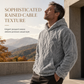 ❄️ Winter-Ready Comfort | Men's Fleece-Lined Jacquard Hooded Pullover