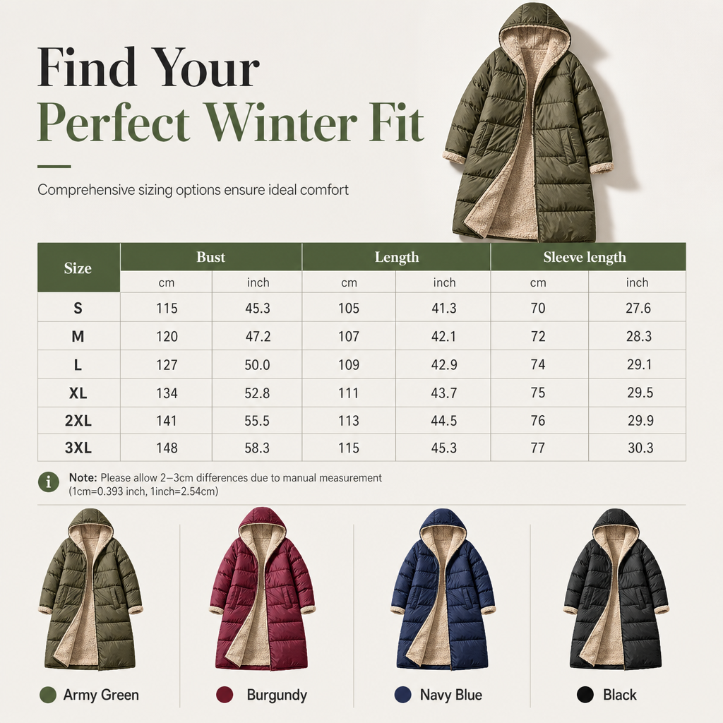 ✨Free Shipping✨Reversible Hooded Padded Slim-Fit Coat