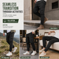 👖 Utility Pockets, Easy Movement | Men's Drawstring Cargo Jogger Pants