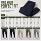 👖 Utility Pockets, Easy Movement | Men's Drawstring Cargo Jogger Pants