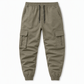 👖 Utility Pockets, Easy Movement | Men's Drawstring Cargo Jogger Pants