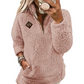 Women's Cozy Loose-Fit Half-Zip Pullover