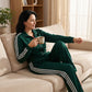 Chic Athletic Tracksuit - Long Sleeve Jacket and Pants Outfit
