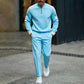 Men's Casual Half-Zip Pullover & Pants Set