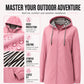 Women's Casual Waterproof Hooded Jacket