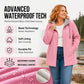 Women's Casual Waterproof Hooded Jacket