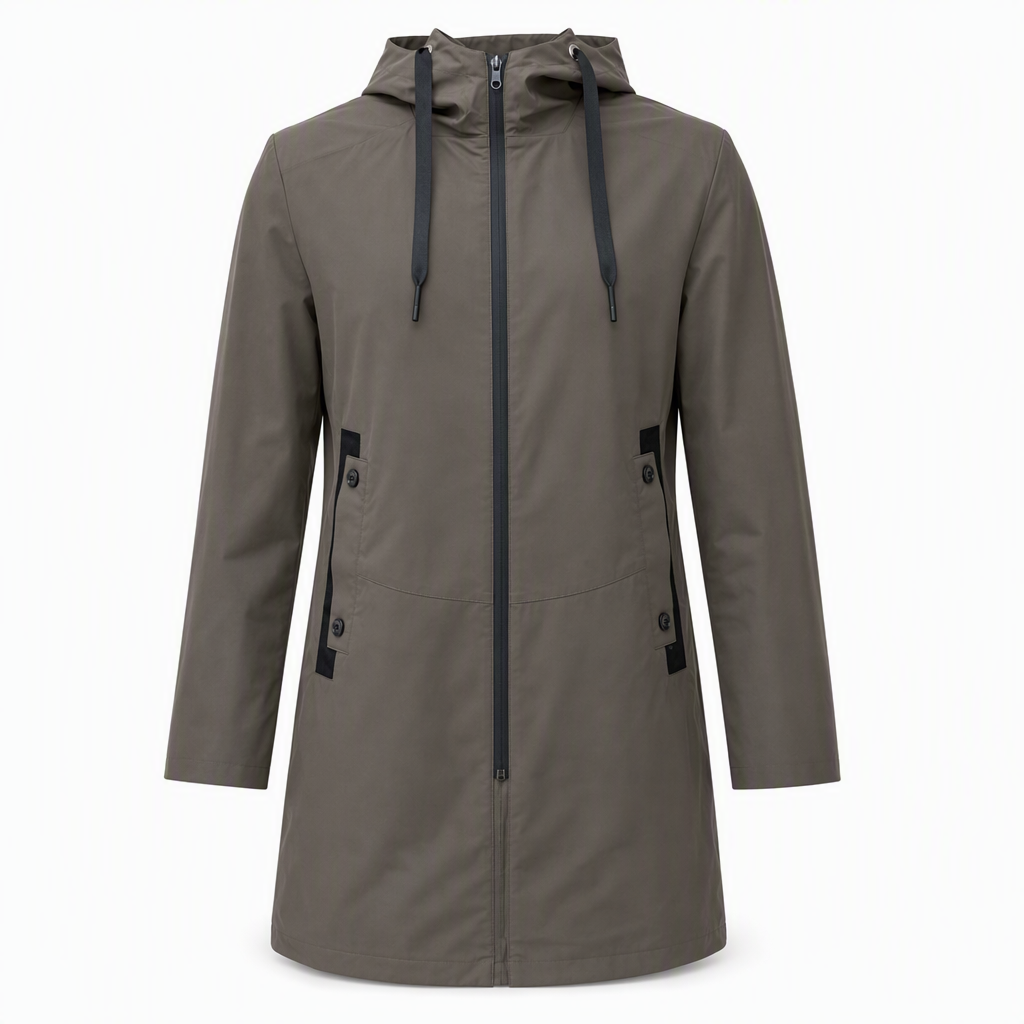 🏷️ Everyday Protection | Men's Hooded Slim-Fit Windbreaker Coat